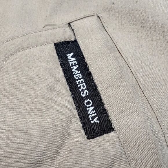 Vintage Members Only Insulated Jacket Size 40 (Large) Bomber Full Zip Puffer - Picture 3 of 10